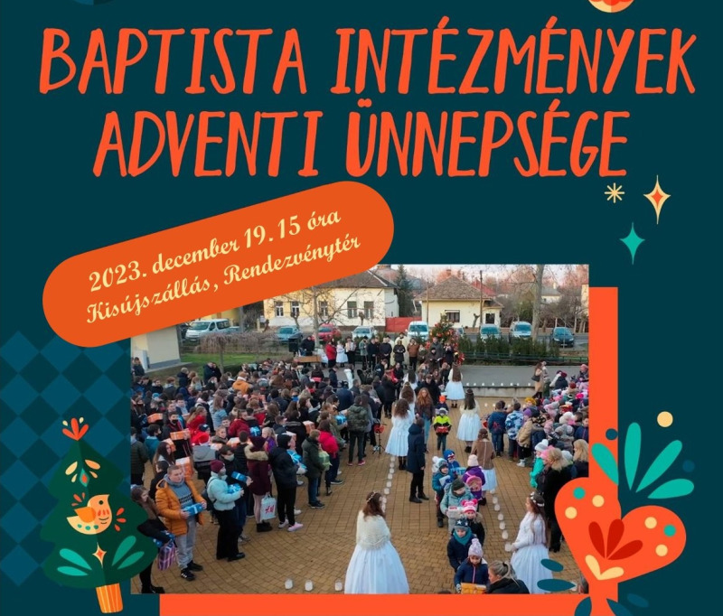 Baptista intézmények adventi ünnepsége