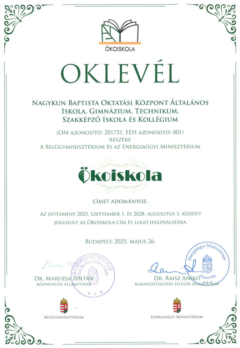 Ökoiskola lettünk