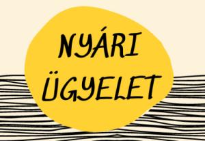 Nyári ügyelet